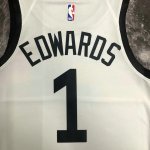 NBA 1 Edwards Timberwolves 2022-23 city Maillot imprimé